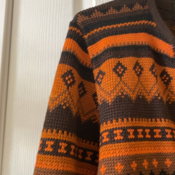 Norvyk virgin wool ski pro snowboarding ⛄️ ❄️ cardigan  Canadian made - Picture 3 of 10